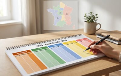 Calendrier scolaire 2025 2026 : dates, zones et ponts