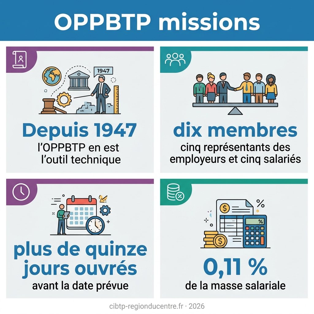 Infographie — OPPBTP missions